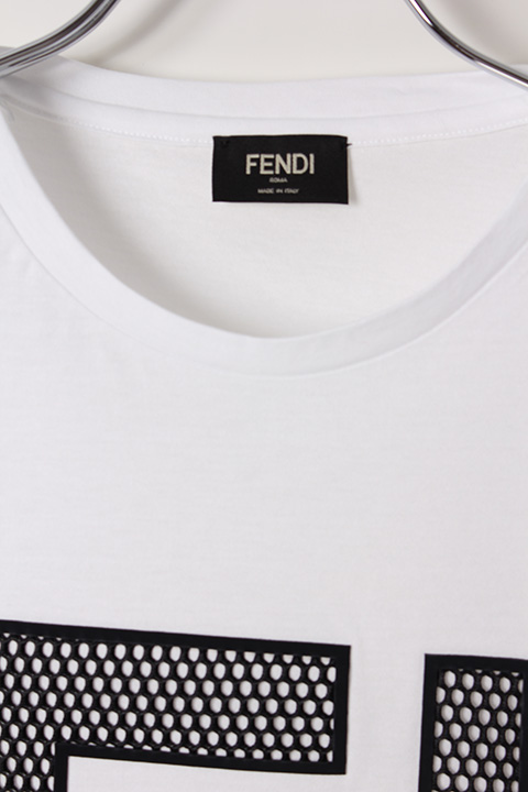 SOLD}FENDI フェンディ T-SHIRT FF MESH LIGHT JERSEY{-AIS} - underbar