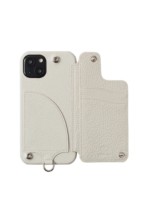 DEMIU デミュウ(Demiurvo) POCHE FLAT/iPhone13/パール{-BCS} - underbar