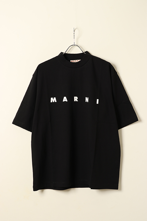 SOLD}MARNI マルニ Tシャツ{HUMU0223PIUSCV88LON99-BLK-BCS