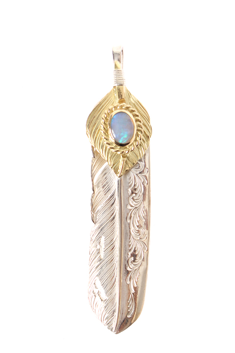 Taro Washimi 鷲見太郎 L feather Opal-